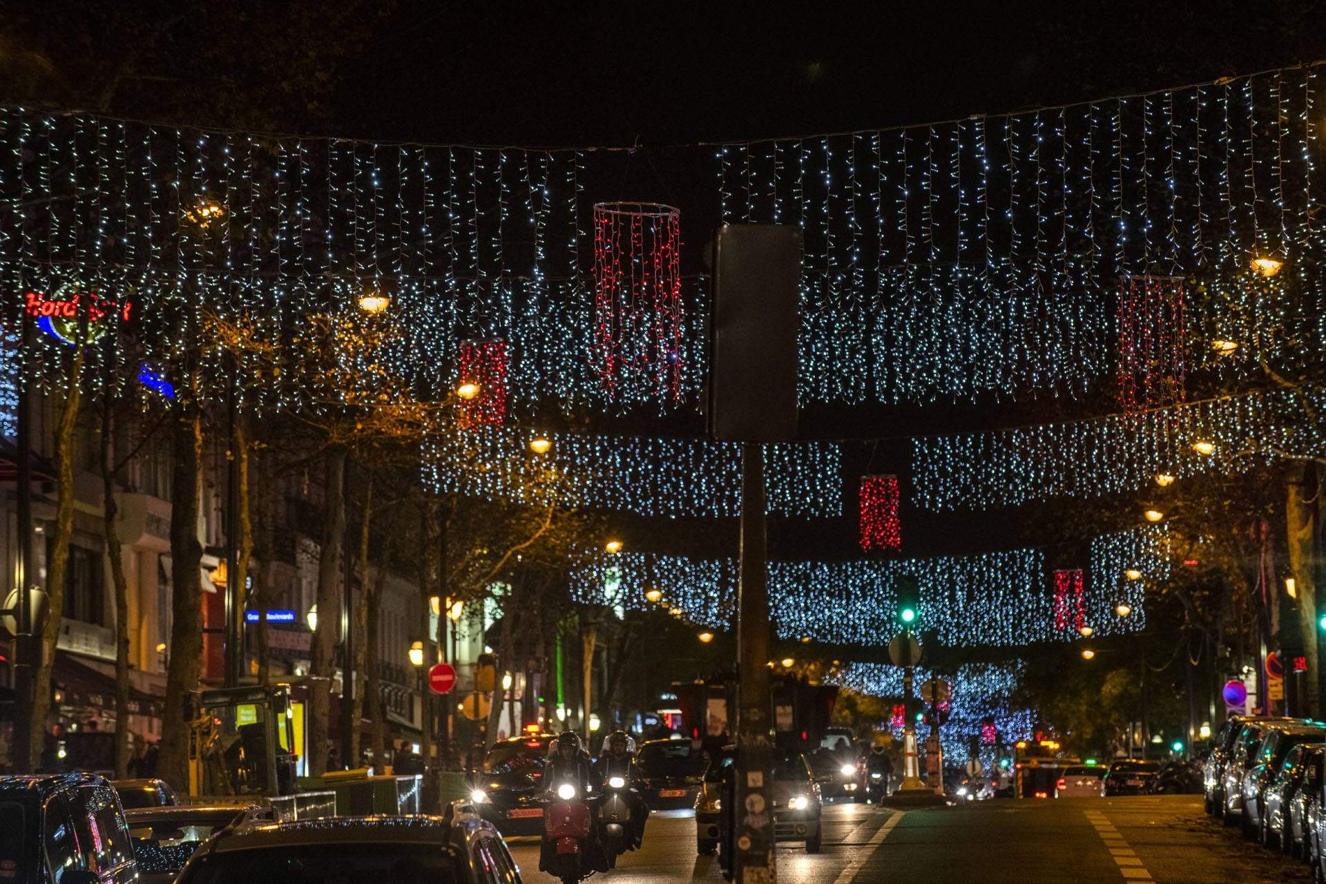 Inauguration des Illuminations de Noël des Grands Boulevards 2018 2019
